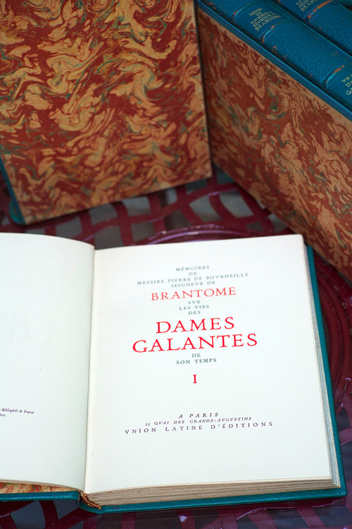 Curiosa : BRANTOME "VIE DES DAMES GALANTES" 3 volumes