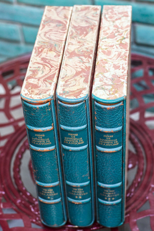 Curiosa : BRANTOME "VIE DES DAMES GALANTES" 3 volumes