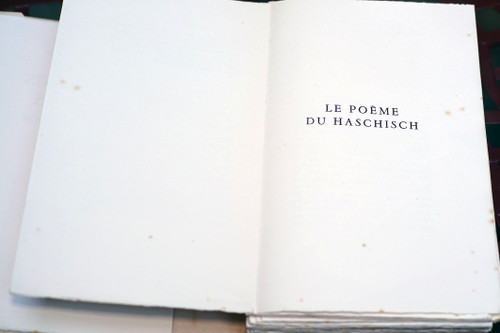 BAUDELAIRE, "PARADIS ARTIFICIELS" & "SPLEEN DE PARIS" - "LA FANFARLO", 2 sets.