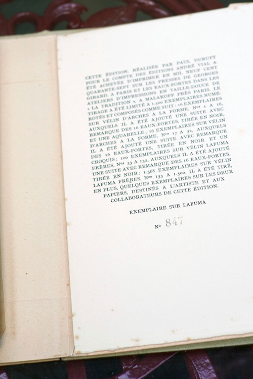 BAUDELAIRE, "PARADIS ARTIFICIELS" & "SPLEEN DE PARIS" - "LA FANFARLO", 2 sets.