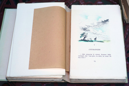 BAUDELAIRE, "PARADIS ARTIFICIELS" & "SPLEEN DE PARIS" - "LA FANFARLO", 2 sets.