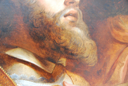 Öl Auf Leinwand XVII ,Italien , Bischof