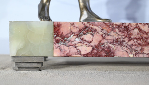 Sculpture en Régule et Marbre, Art Déco – Début XXe