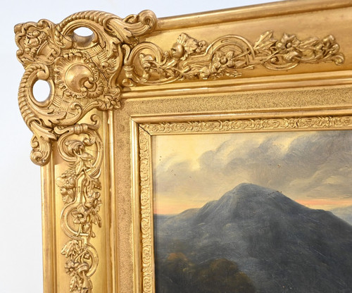 Huile sur Toile, École du XIXe siècle – Milieu XIXe