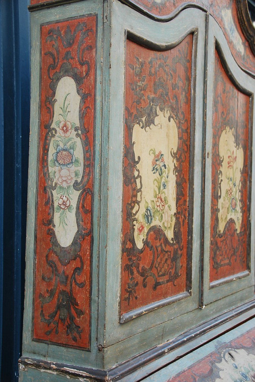 Raro Sciban In Arte Povera E Dipinto, Opera Del XVIII Secolo Venezia