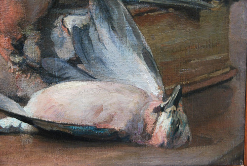 Nature Morte Aux Gibiers à Plumes Signed by Auguste Lepère