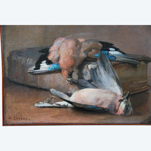Nature Morte Aux Gibiers à Plumes Signed by Auguste Lepère