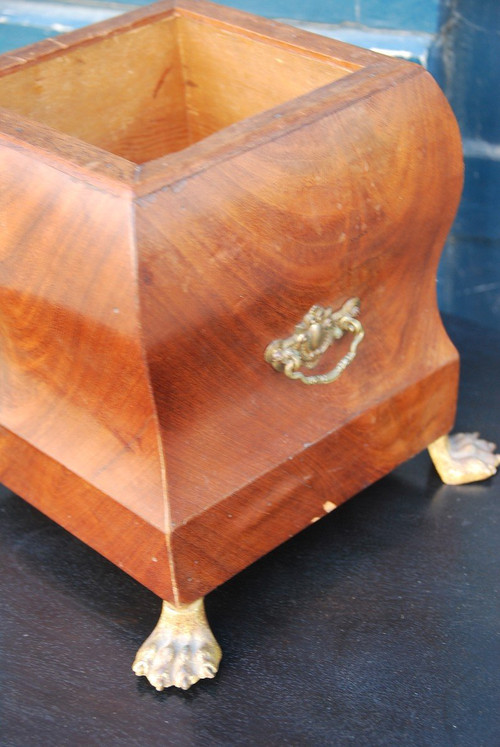 Small 19th Century Veneer Planter