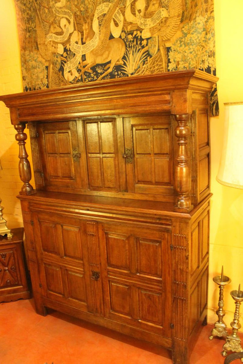 Buffet 4 portes 16 ième En Chêne