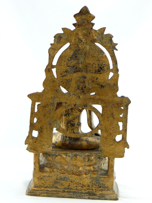 Burma, Beginning Of The 20th Century, Votive Altar Of Buddha In Bronze.