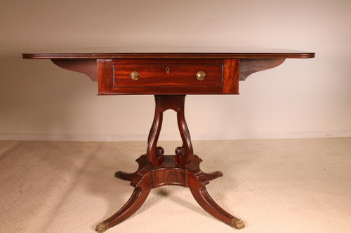 Table Anglaise Regency En Acajou