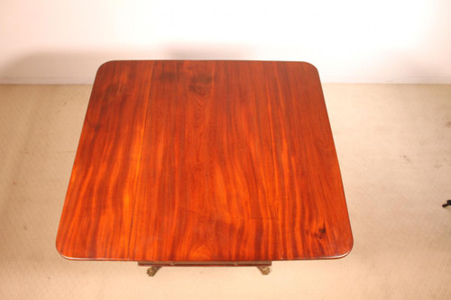 Table Anglaise Regency En Acajou