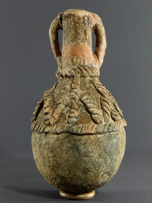 Nigéria, Peuple Cham-Mwana, XIXème Siècle, Récipient Anthropomorphe Kwandalha.