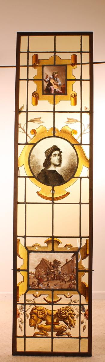 Vitraux De Peintre De La Renaissance Flamande