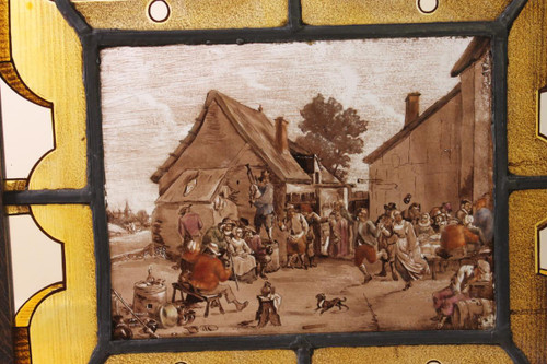 Vitraux De Peintre De La Renaissance Flamande