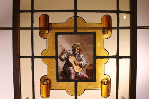 Vitraux De Peintre De La Renaissance Flamande