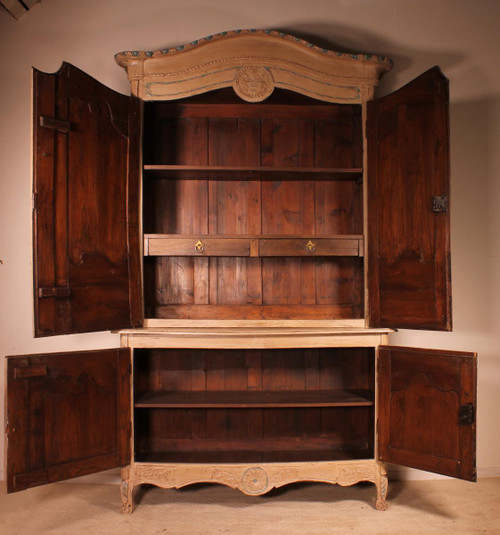 Buffet Normand Deux Corps Fin 18° Siècle