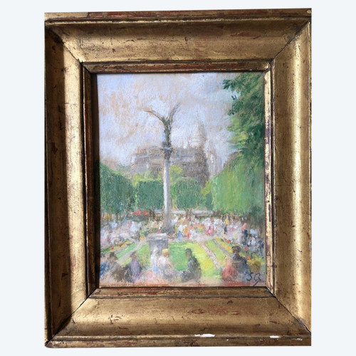 Suzanne Quost (xix-xx) – Pastellquadrat Trudaine