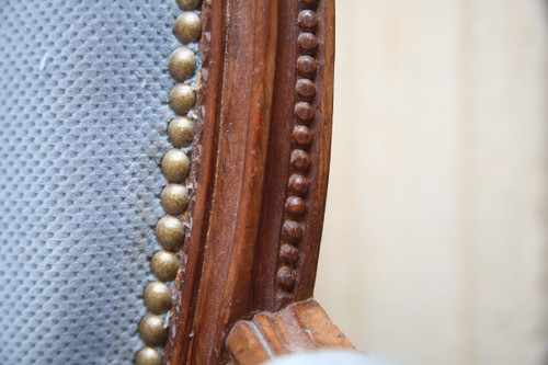 Paire de fauteuils d'époque Louis XVI.