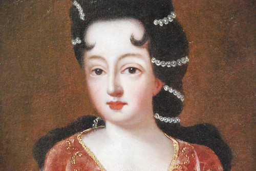Porträt nach Gobert von Prinzessin De Conti, Louise De Bourbon