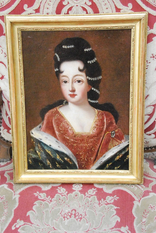 Porträt nach Gobert von Prinzessin De Conti, Louise De Bourbon