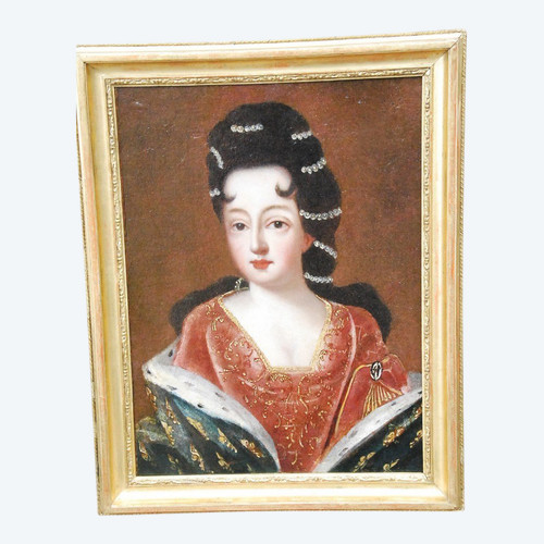 Portrait After Gobert Of Princess De Conti, Louise De Bourbon