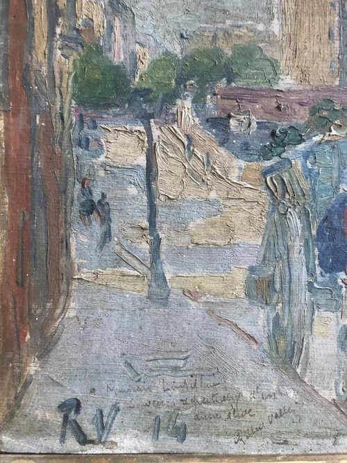 Pariser Schule Robert Vallin, 20. Jahrhundert – La Charette, 1914