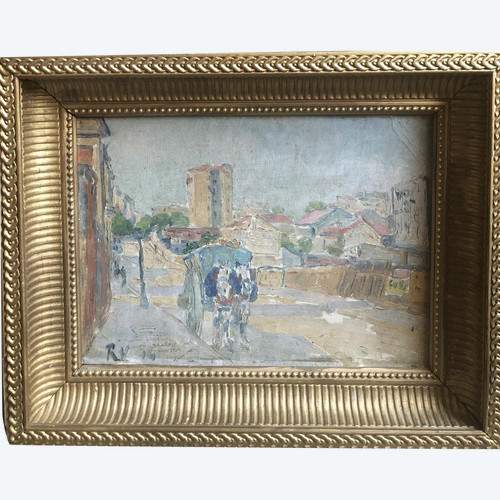 Pariser Schule Robert Vallin, 20. Jahrhundert – La Charette, 1914