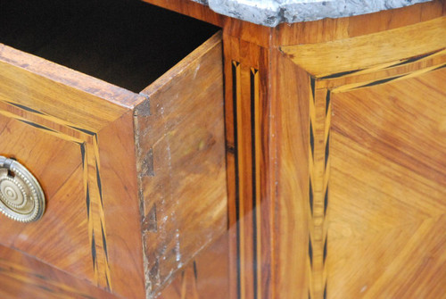 Commode Demi Lune époque Louis XVI