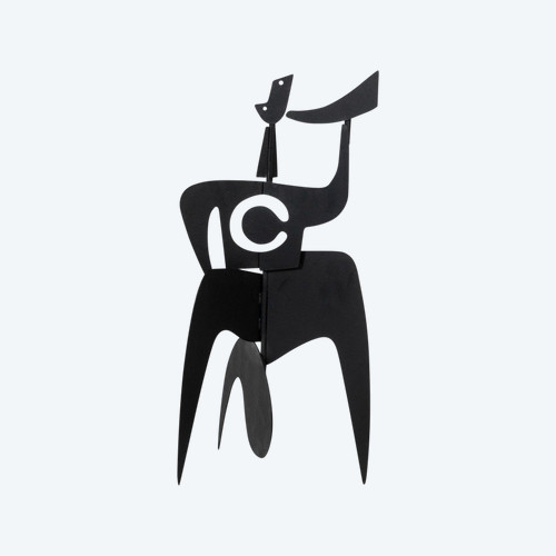 Sculpture à poser « Bugler la trompette », Travail contemporain