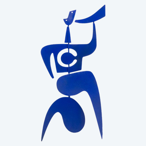 Sculpture à poser « Bugler la trompette », Travail contemporain