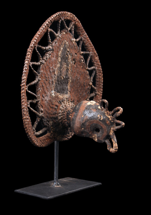 Yam Mask, Tribal Art, Oceanian Art, Basketry, Papua New Guinea, Oceanian Art