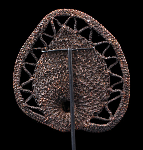 Yam Mask, Tribal Art, Oceanian Art, Basketry, Papua New Guinea, Oceanian Art