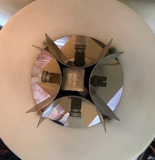 Jacques CHARLES, lampe, circa 1970