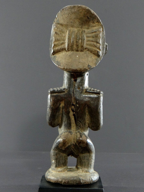 Hemba-Leute, Rep. Dem. Aus dem Kongo, erste Hälfte des 20. Jahrhunderts, weibliche Figurenskulptur