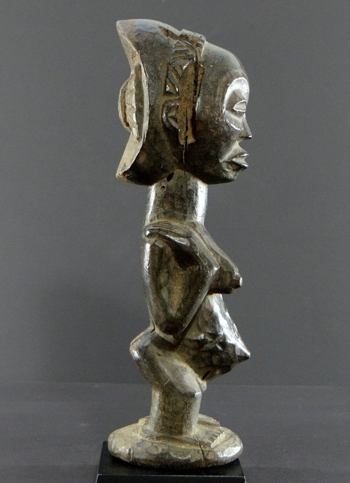 Hemba-Leute, Rep. Dem. Aus dem Kongo, erste Hälfte des 20. Jahrhunderts, weibliche Figurenskulptur