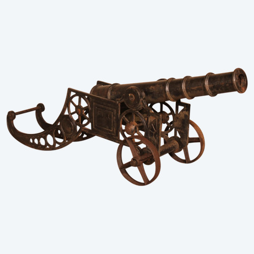 Cannon Cast Iron decoration