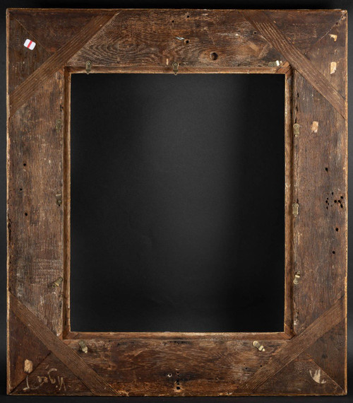 Superbe cadre en bois doré d'époque louis XIV