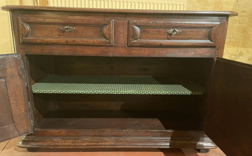 Buffet Louis XIV En Noyer -18° Siècle