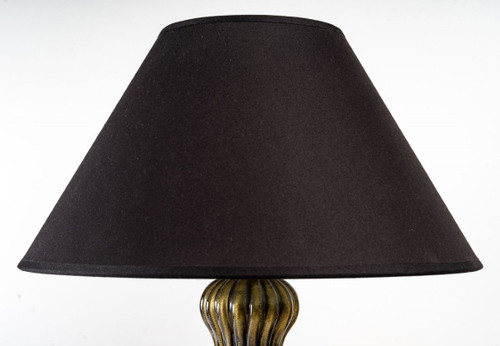 Paar Balusterlampen Aus Muranoglas, 1950er Jahre