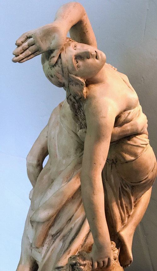 Il rapimento di Proserpina da parte di Plutone, terracotta del XIX secolo