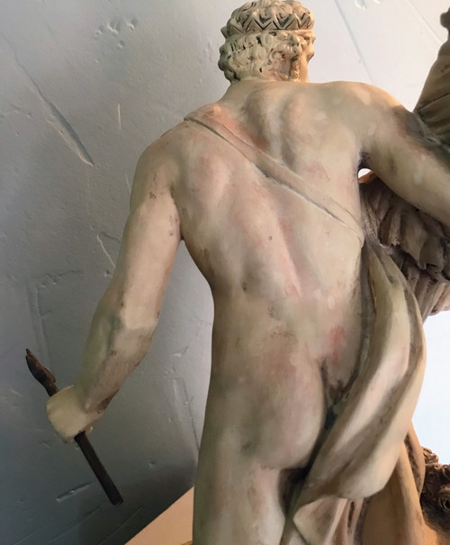 Il rapimento di Proserpina da parte di Plutone, terracotta del XIX secolo