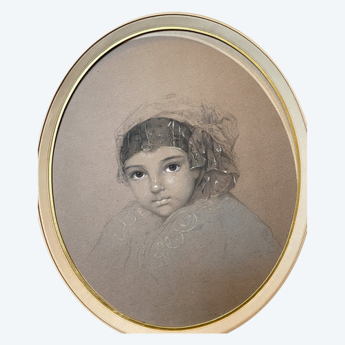 19th Orientalist Portrait, Girl