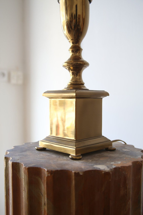 Lampada in bronzo in stile Luigi XVI.