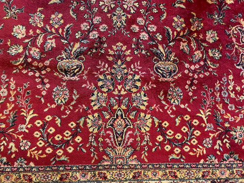 Tappeto Persiano 3m13-2m02 con Decoro Rosso