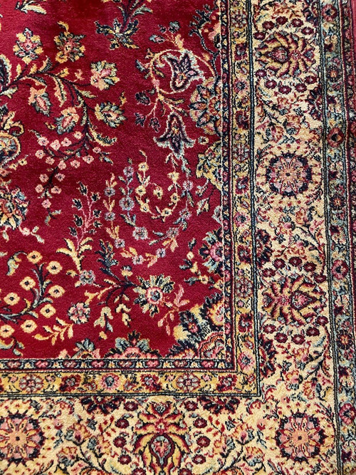 Tappeto Persiano 3m13-2m02 con Decoro Rosso