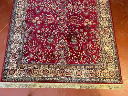 Tappeto Persiano 3m13-2m02 con Decoro Rosso