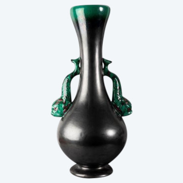 Large fish vase, Vallauris factory