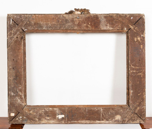 Louis XV period carved giltwood frame