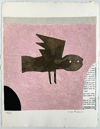 Max PAPART - 3 gravures au carborundum - Portfolio, 1976
